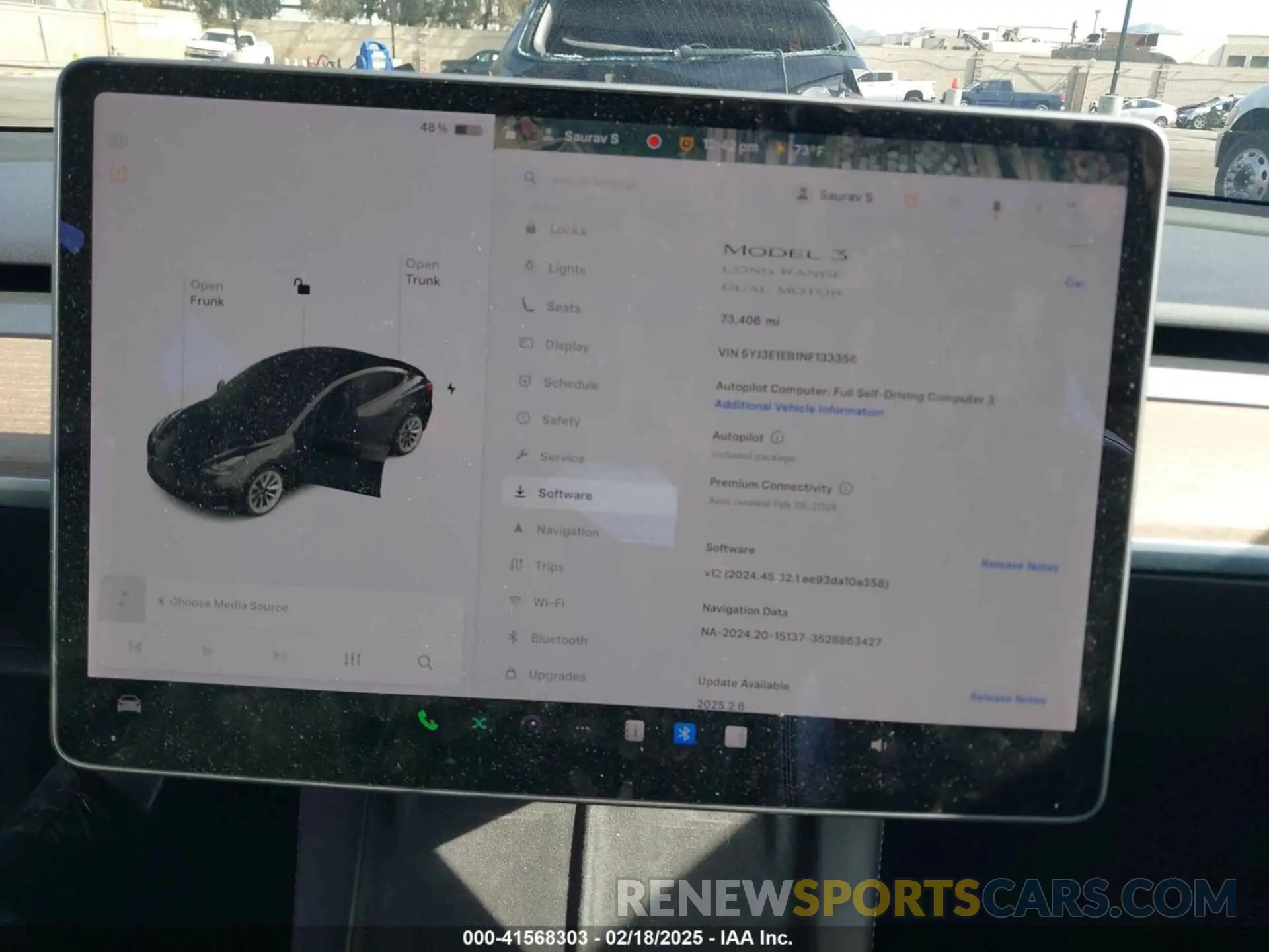 18 fotografías del automóvil dañado 5YJ3E1EB1NF133356 TESLA MODEL 3 2022