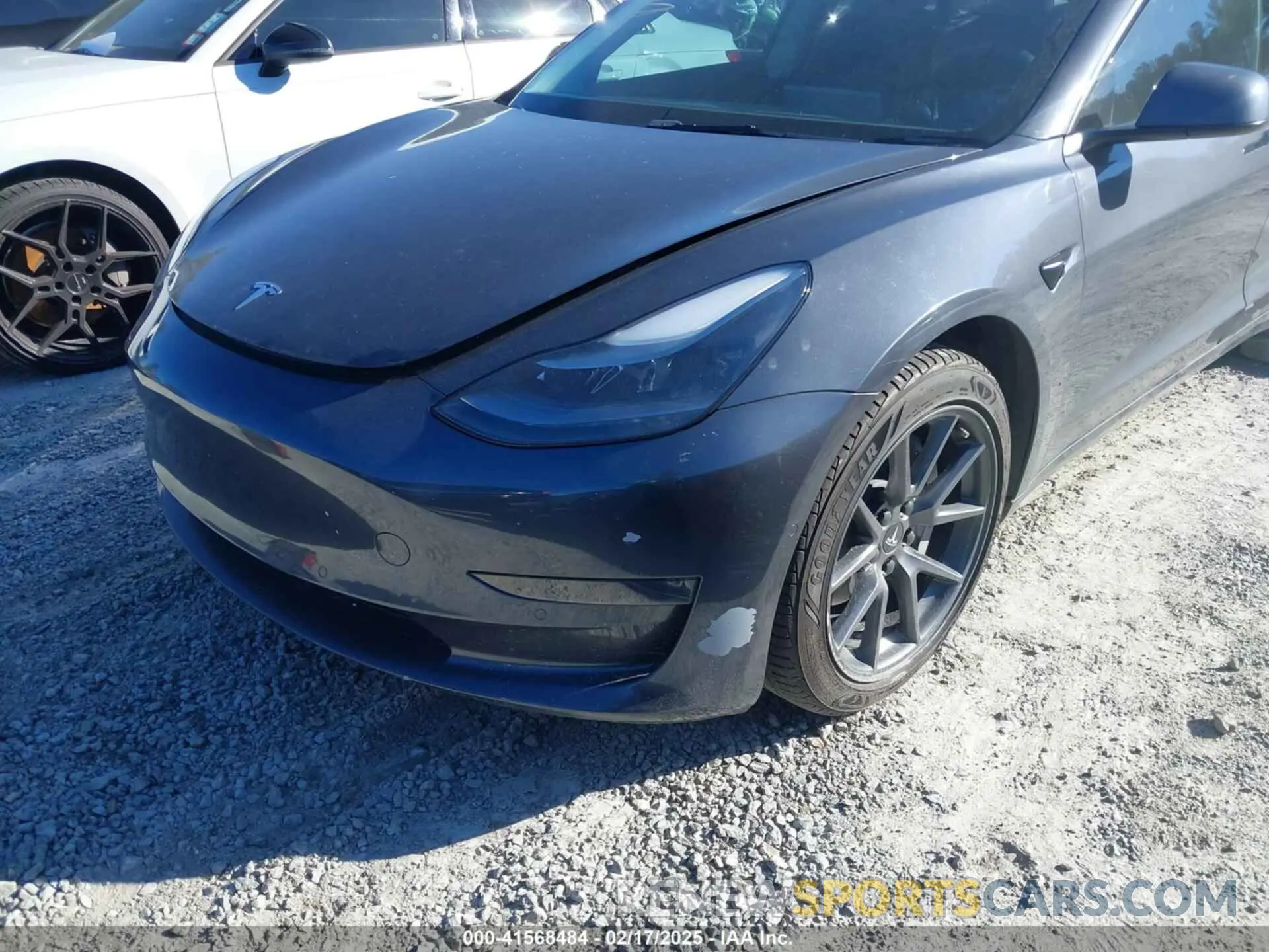6 fotografías del automóvil dañado 5YJ3E1EB1NF136788 TESLA MODEL 3 2022