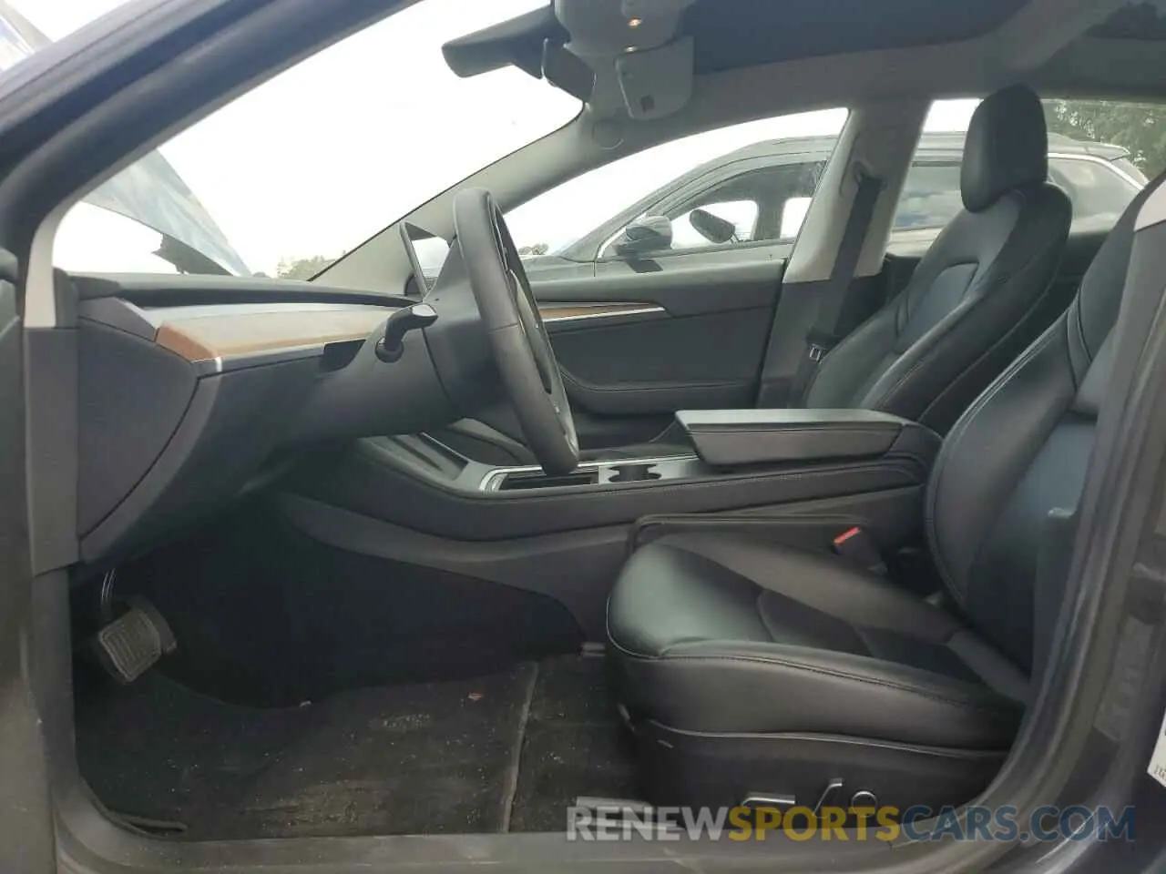 7 fotografías del automóvil dañado 5YJ3E1EB1NF175638 TESLA MODEL 3 2022