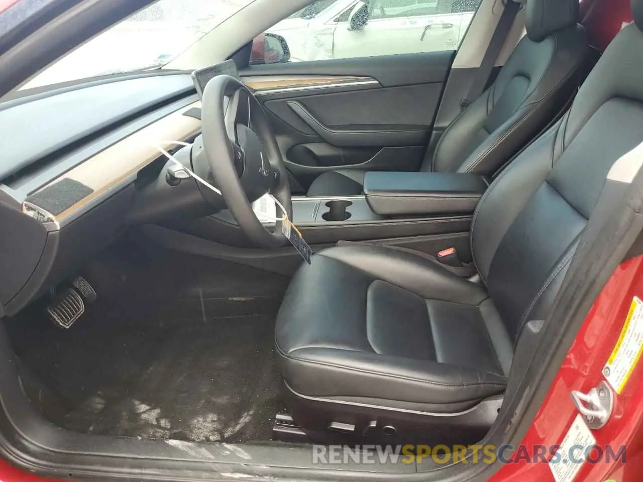 7 fotografías del automóvil dañado 5YJ3E1EB1NF185005 TESLA MODEL 3 2022