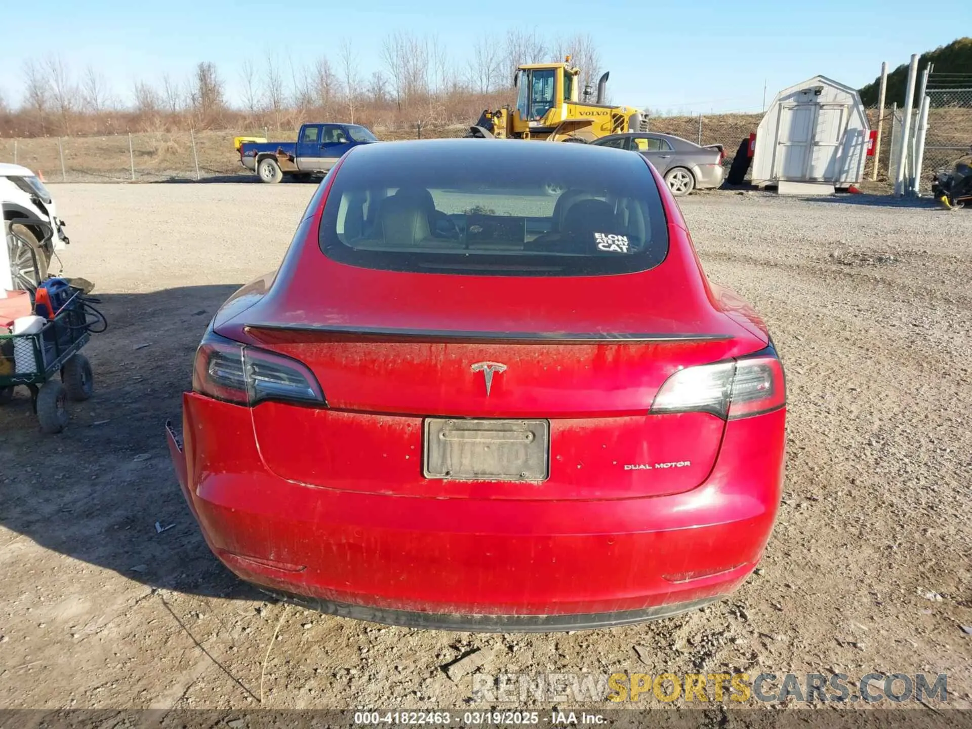 16 fotografías del automóvil dañado 5YJ3E1EB1NF189751 TESLA MODEL 3 2022