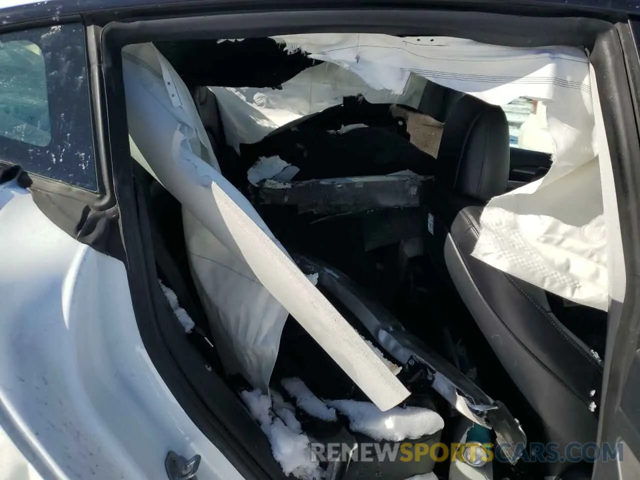 10 fotografías del automóvil dañado 5YJ3E1EB1NF190964 TESLA MODEL 3 2022