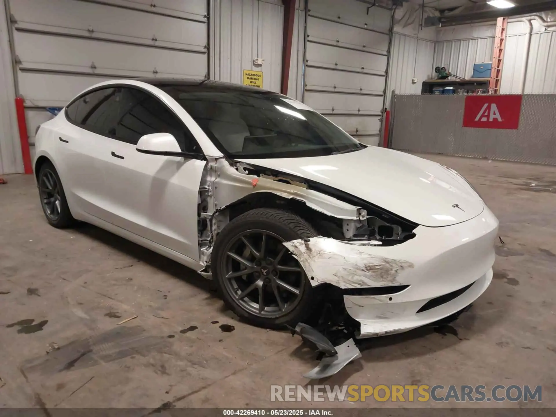 1 fotografías del automóvil dañado 5YJ3E1EB1NF196005 TESLA MODEL 3 2022