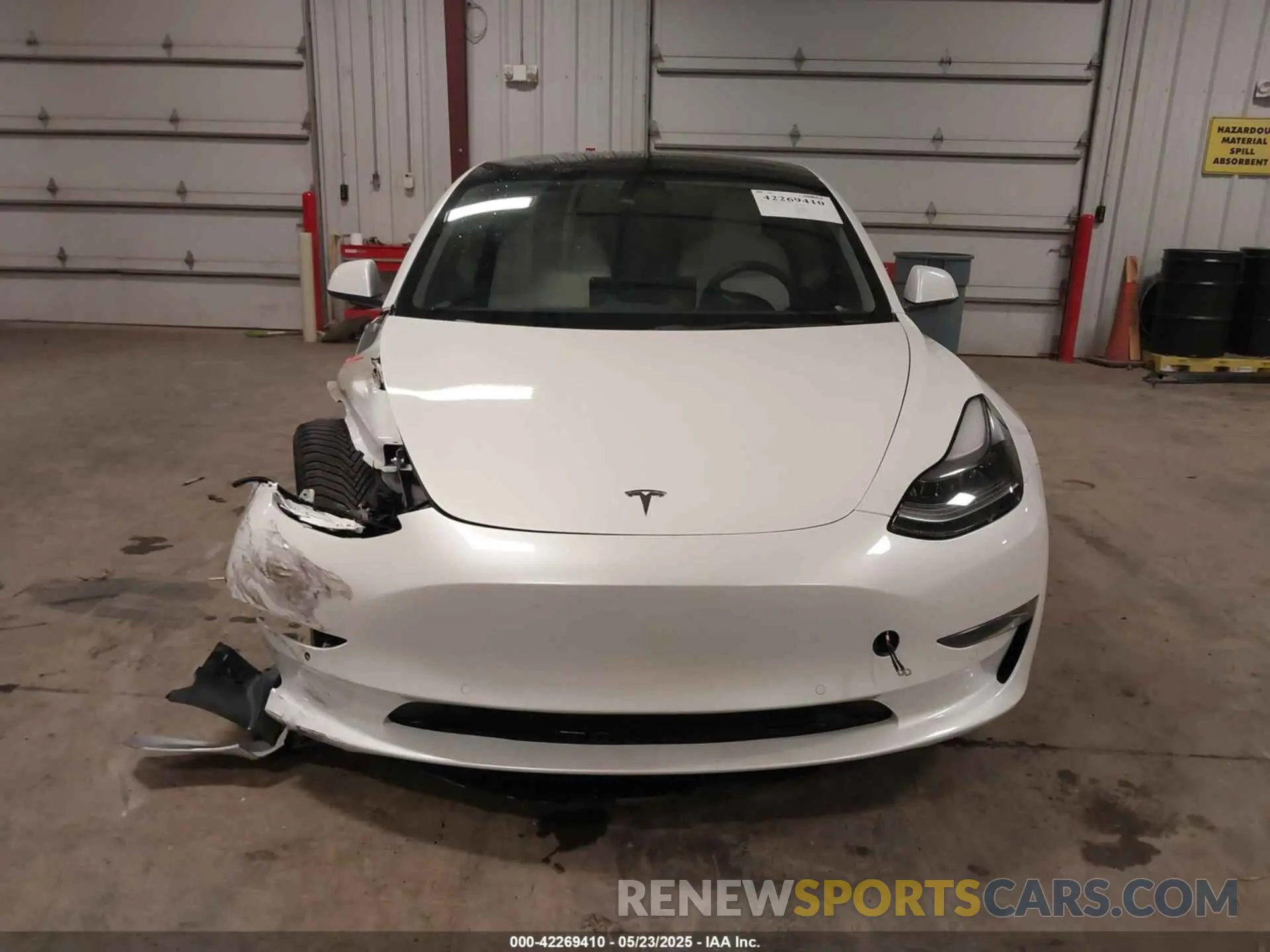 13 fotografías del automóvil dañado 5YJ3E1EB1NF196005 TESLA MODEL 3 2022