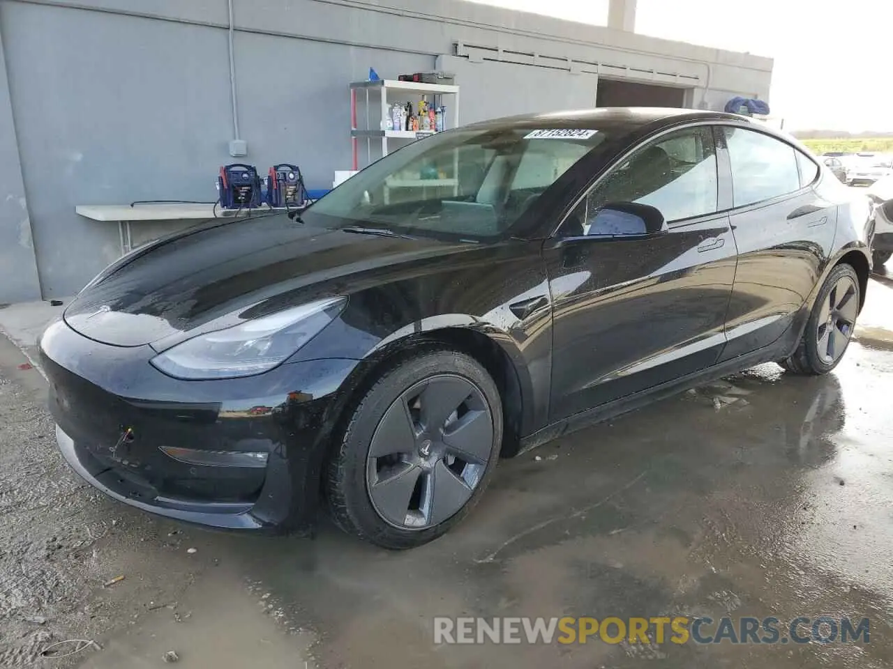 1 fotografías del automóvil dañado 5YJ3E1EB1NF205933 TESLA MODEL 3 2022