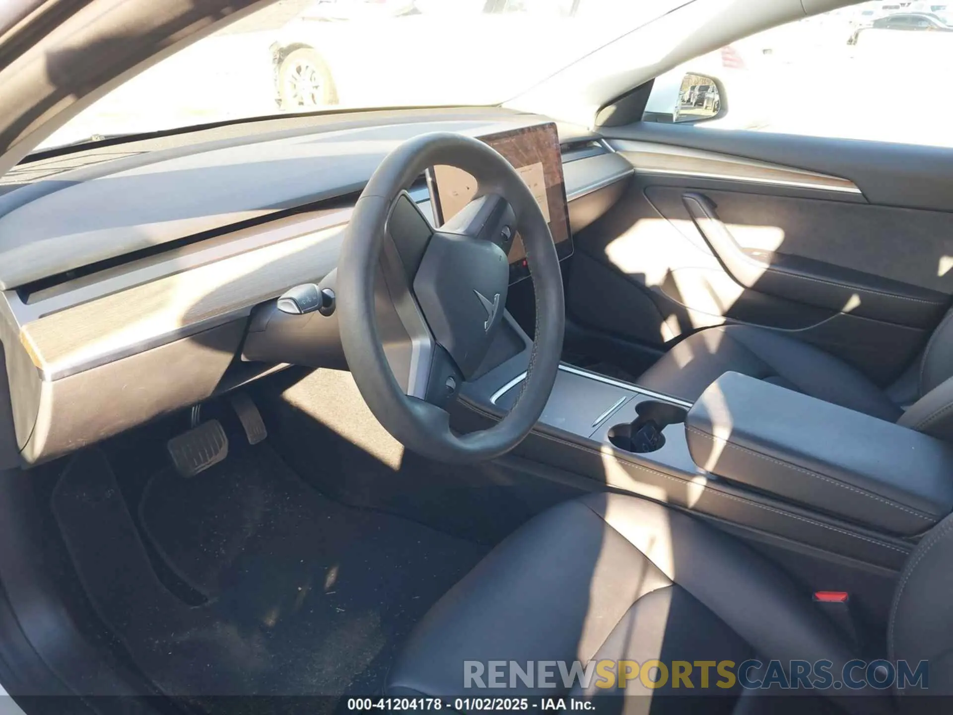 5 fotografías del automóvil dañado 5YJ3E1EB1NF237510 TESLA MODEL 3 2022
