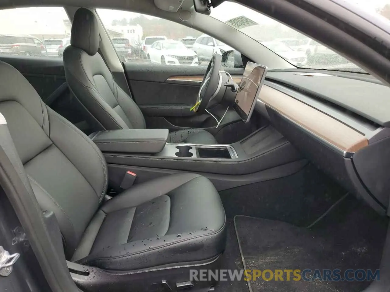 5 fotografías del automóvil dañado 5YJ3E1EB1NF278316 TESLA MODEL 3 2022