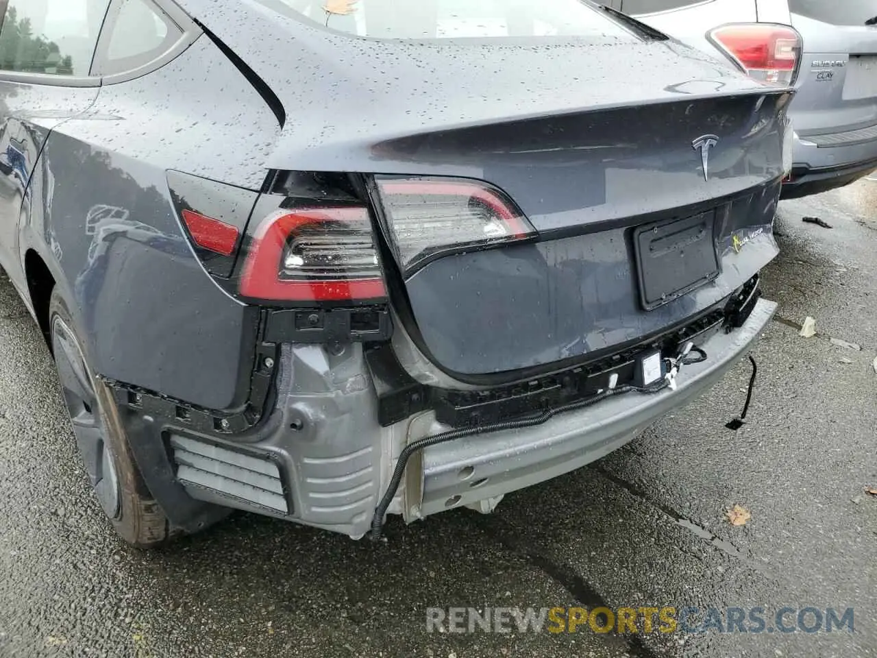 9 fotografías del automóvil dañado 5YJ3E1EB1NF278316 TESLA MODEL 3 2022