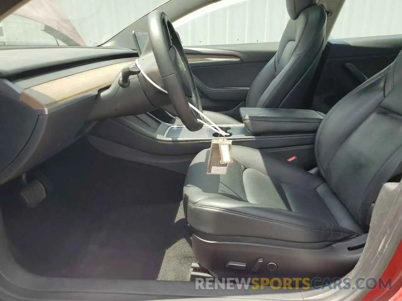 7 fotografías del automóvil dañado 5YJ3E1EB1NF286951 TESLA MODEL 3 2022