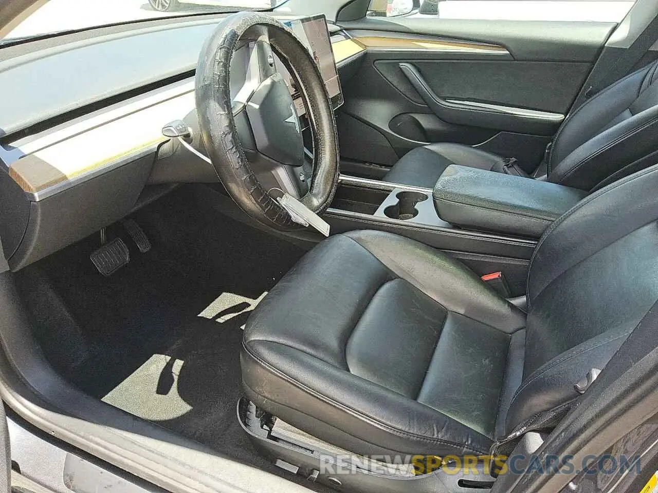 7 fotografías del automóvil dañado 5YJ3E1EB1NF287758 TESLA MODEL 3 2022