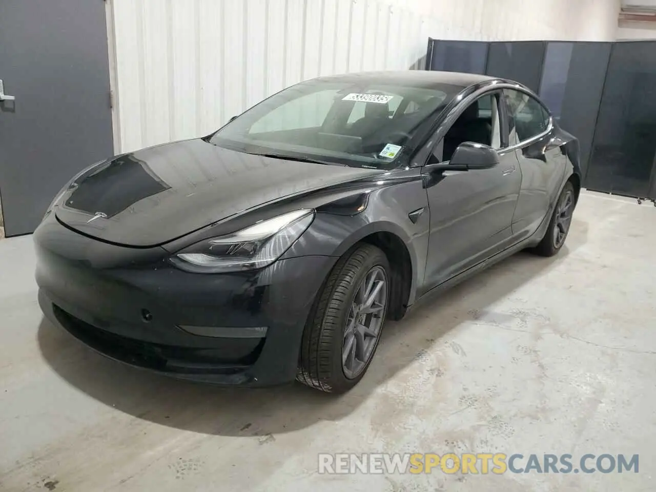 1 fotografías del automóvil dañado 5YJ3E1EB1NF289638 TESLA MODEL 3 2022