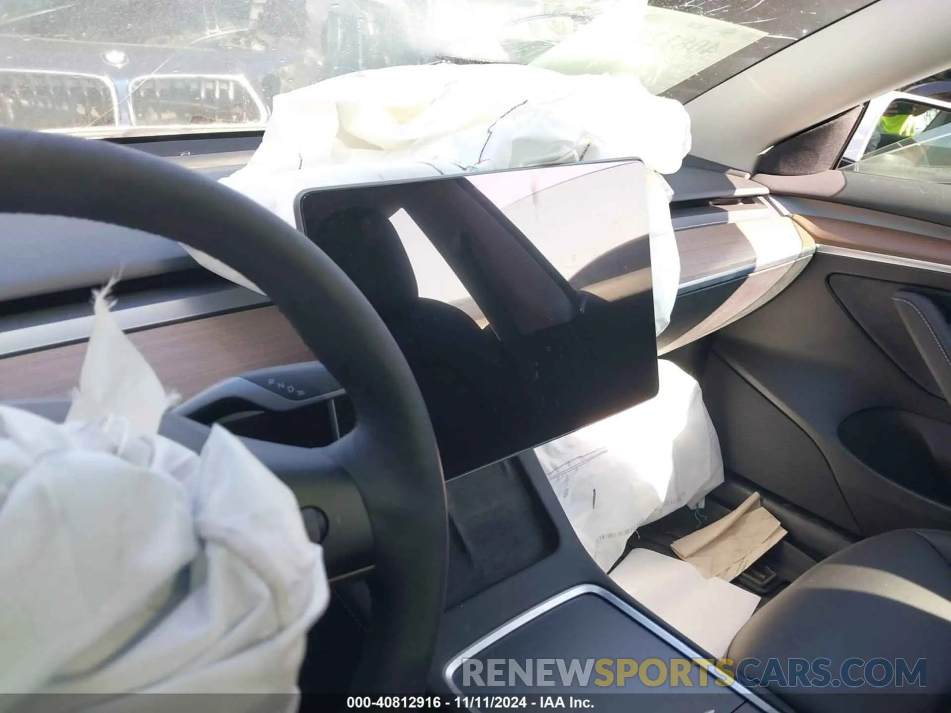 17 fotografías del automóvil dañado 5YJ3E1EB1NF298422 TESLA MODEL 3 2022