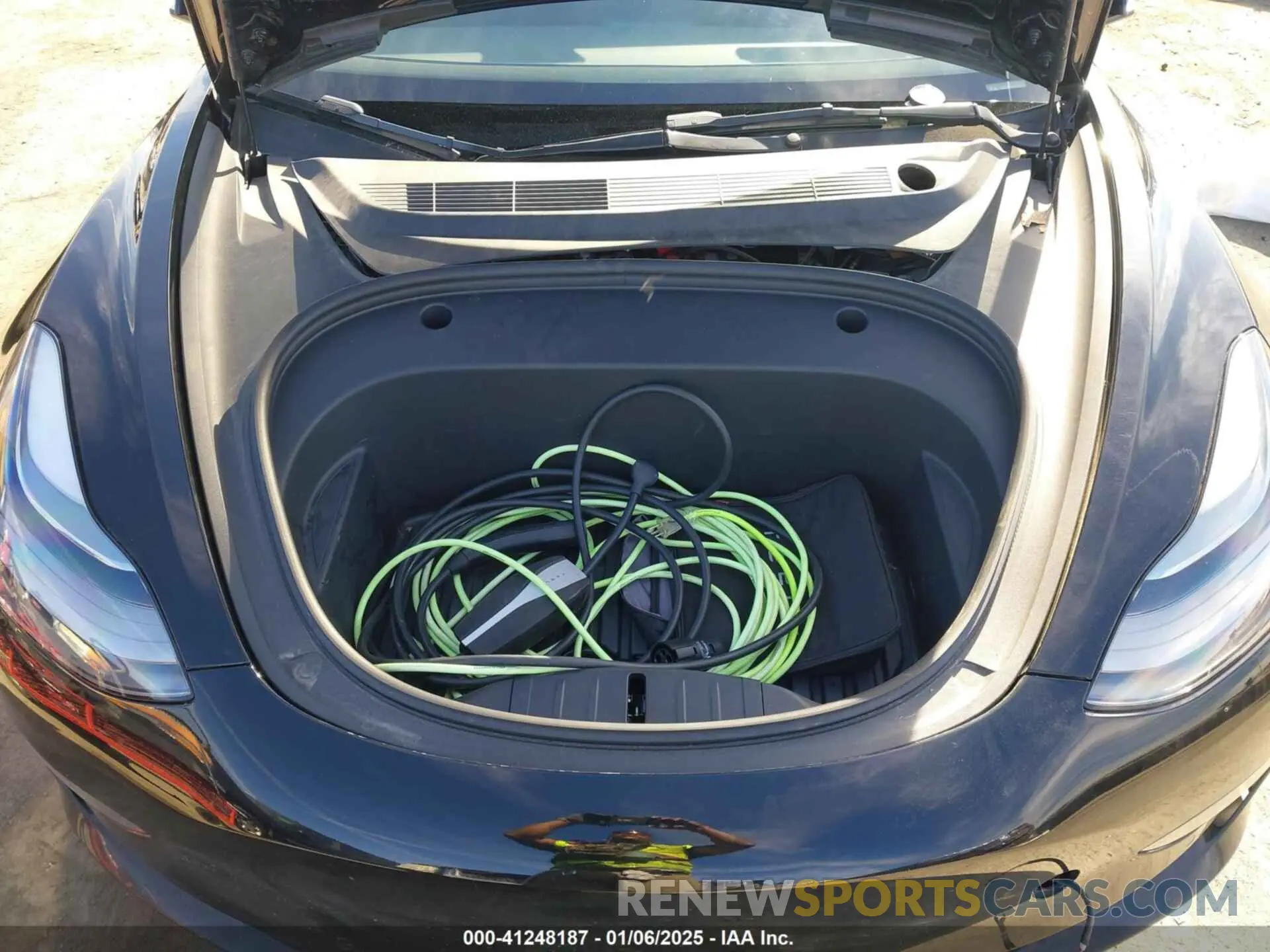 10 fotografías del automóvil dañado 5YJ3E1EB1NF313954 TESLA MODEL 3 2022