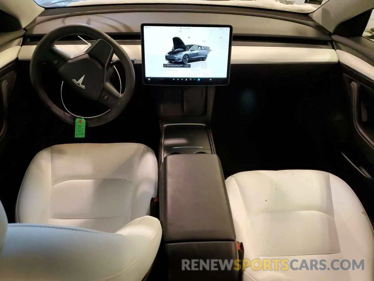 8 fotografías del automóvil dañado 5YJ3E1EB1NF317762 TESLA MODEL 3 2022
