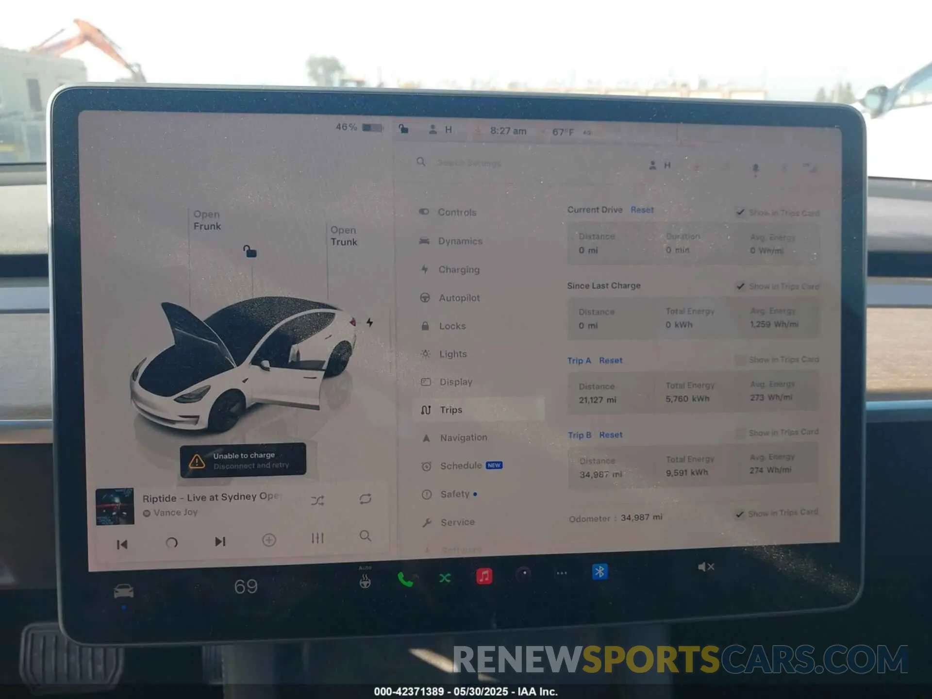 7 fotografías del automóvil dañado 5YJ3E1EB1NF332200 TESLA MODEL 3 2022