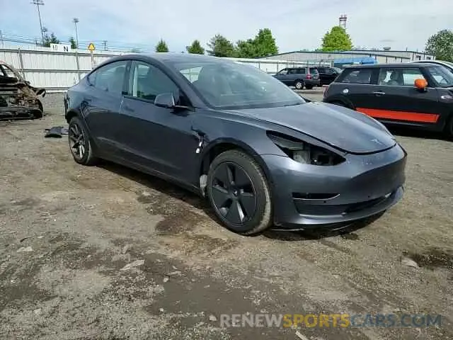 13 fotografías del automóvil dañado 5YJ3E1EB2NF111804 TESLA MODEL 3 2022