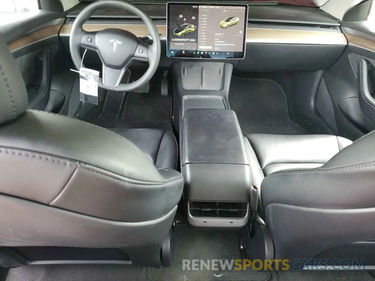 8 fotografías del automóvil dañado 5YJ3E1EB2NF111804 TESLA MODEL 3 2022