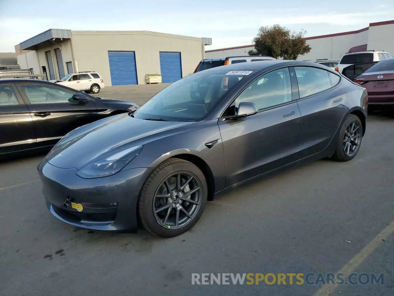 1 fotografías del automóvil dañado 5YJ3E1EB2NF121989 TESLA MODEL 3 2022