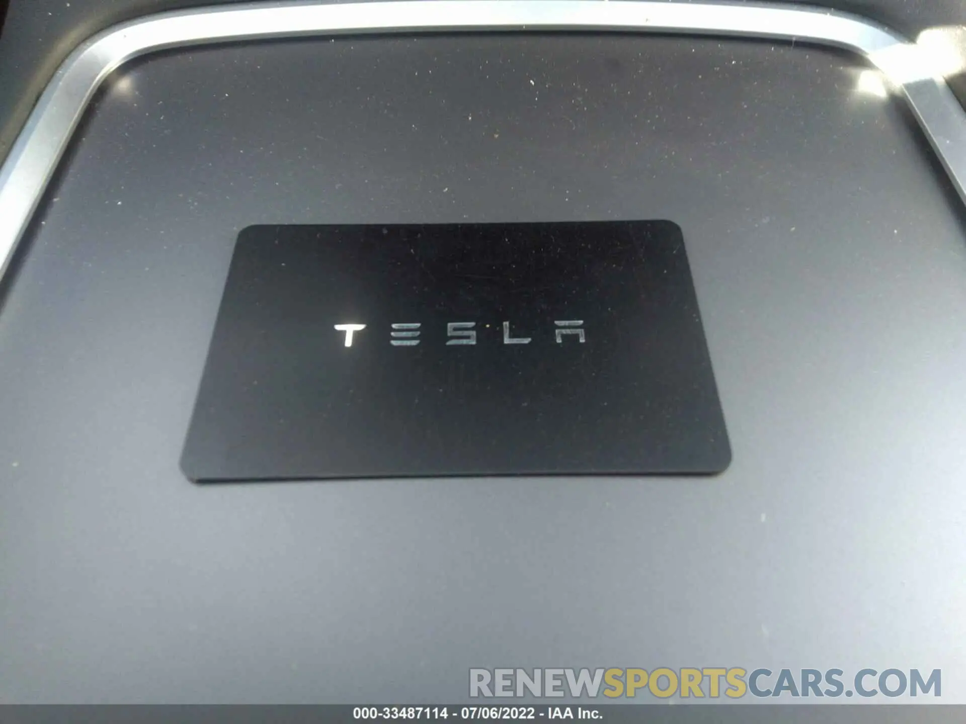 11 fotografías del automóvil dañado 5YJ3E1EB2NF137643 TESLA MODEL 3 2022
