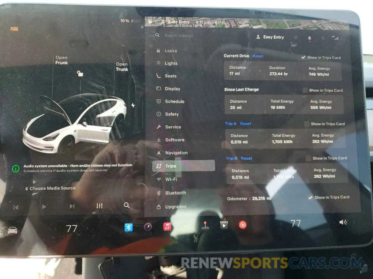 9 fotografías del automóvil dañado 5YJ3E1EB2NF179651 TESLA MODEL 3 2022