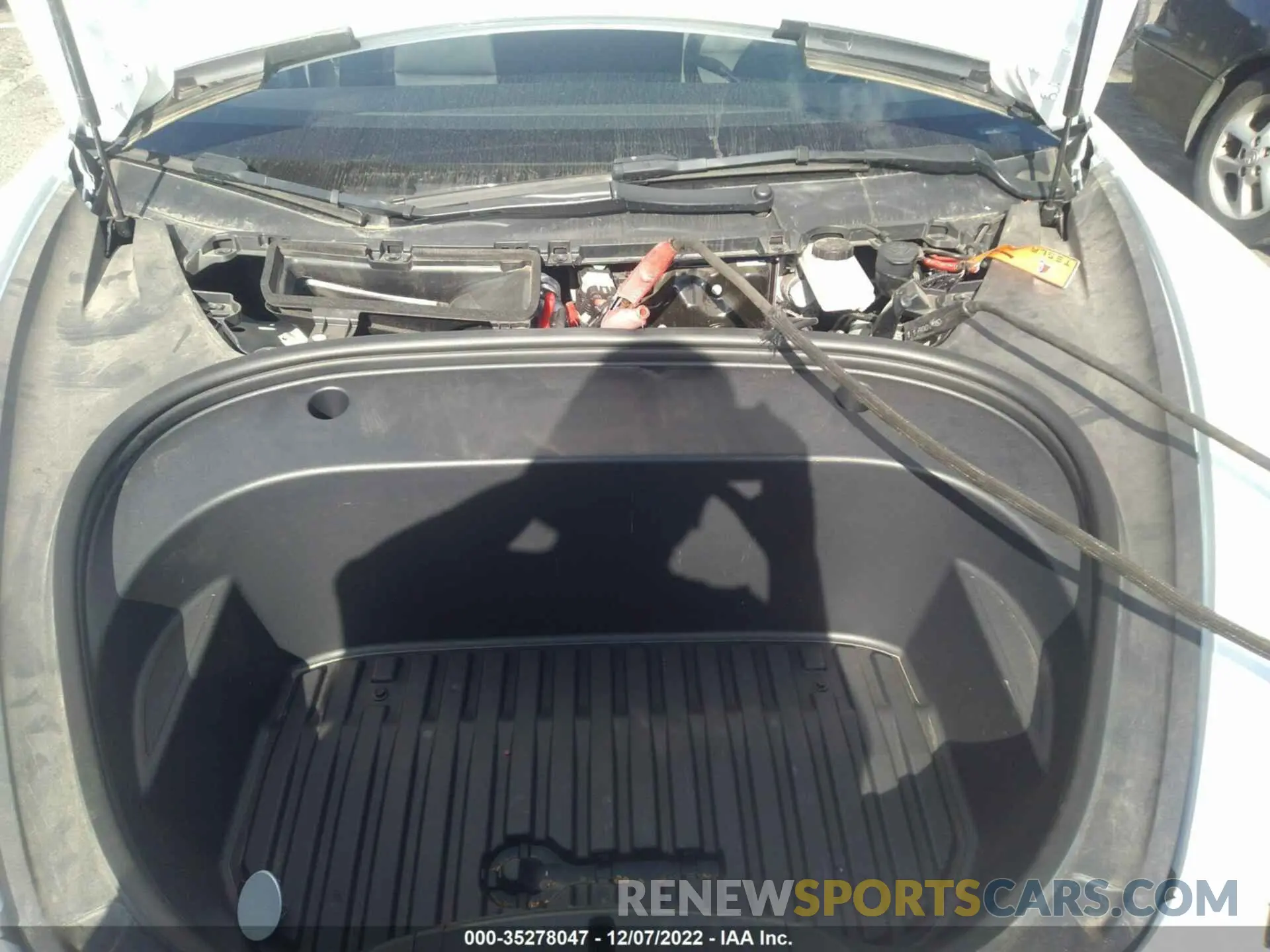 10 fotografías del automóvil dañado 5YJ3E1EB2NF182209 TESLA MODEL 3 2022
