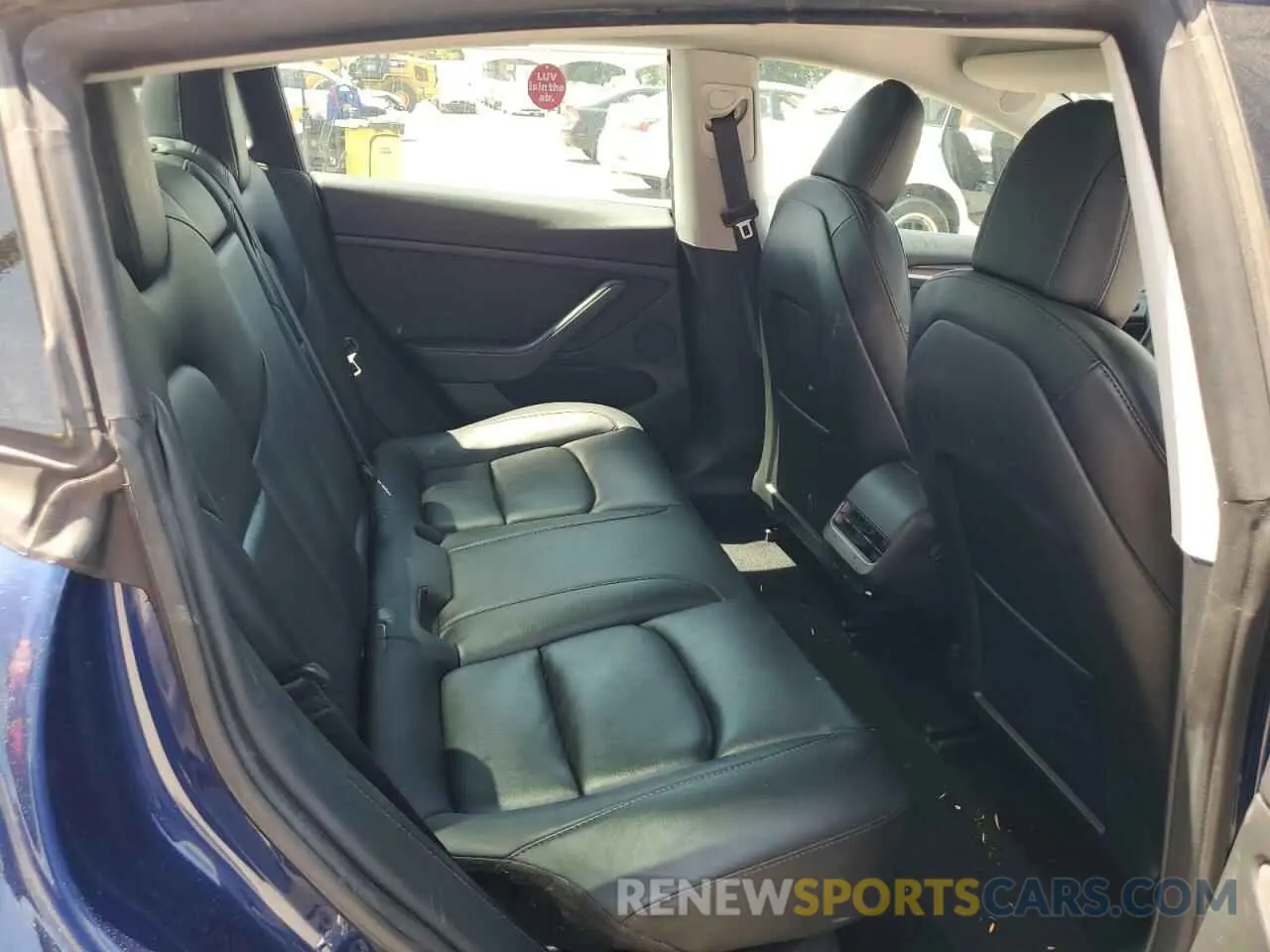 10 fotografías del automóvil dañado 5YJ3E1EB2NF188608 TESLA MODEL 3 2022