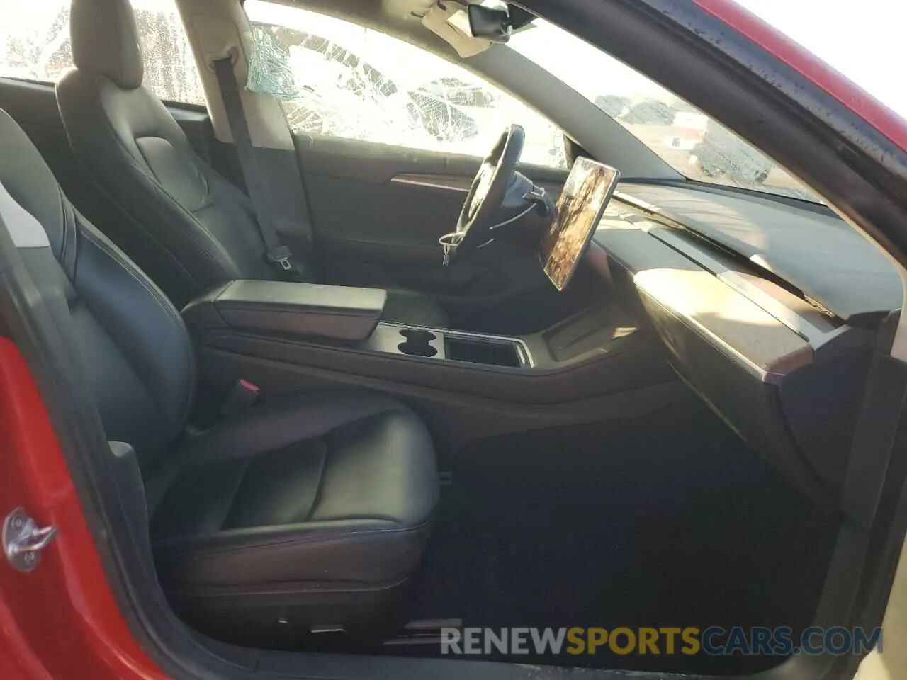7 fotografías del automóvil dañado 5YJ3E1EB2NF189127 TESLA MODEL 3 2022