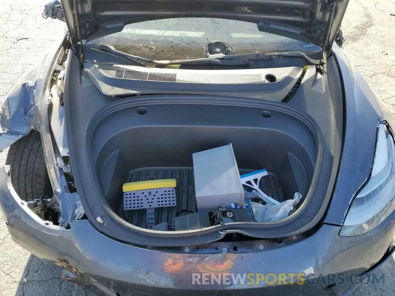 11 fotografías del automóvil dañado 5YJ3E1EB2NF192951 TESLA MODEL 3 2022