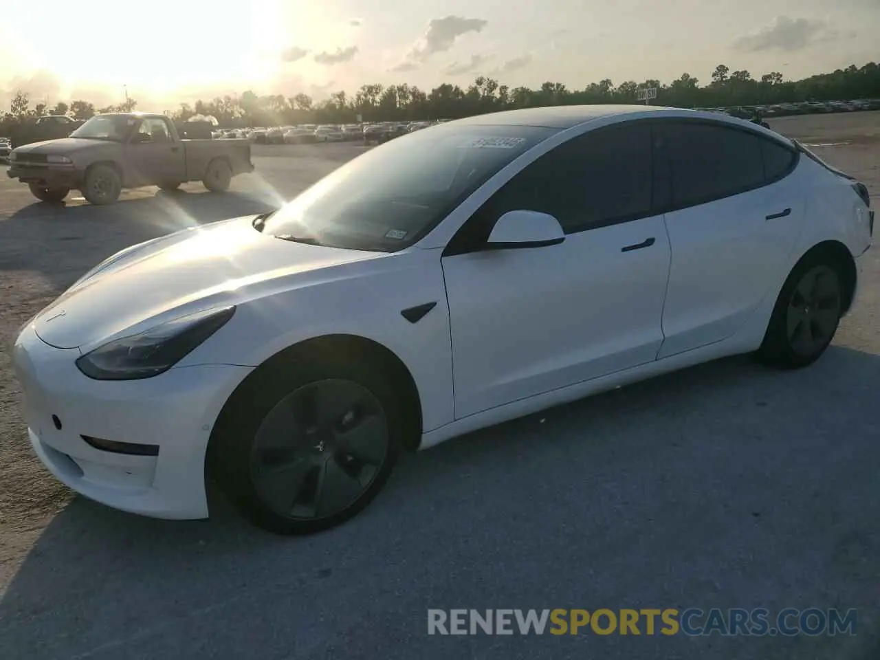 1 fotografías del automóvil dañado 5YJ3E1EB2NF201275 TESLA MODEL 3 2022