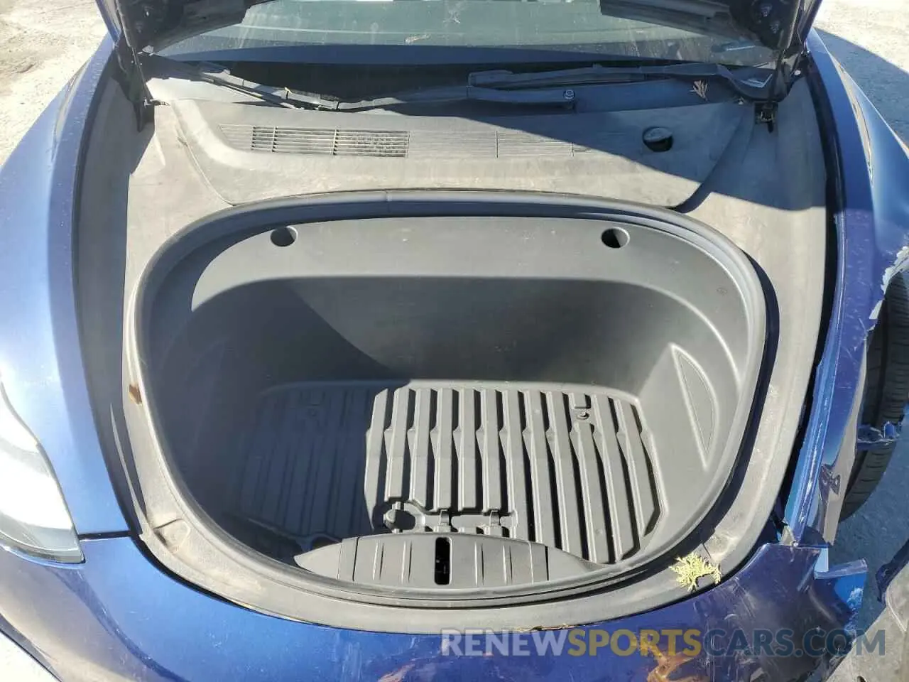 12 fotografías del automóvil dañado 5YJ3E1EB2NF243381 TESLA MODEL 3 2022