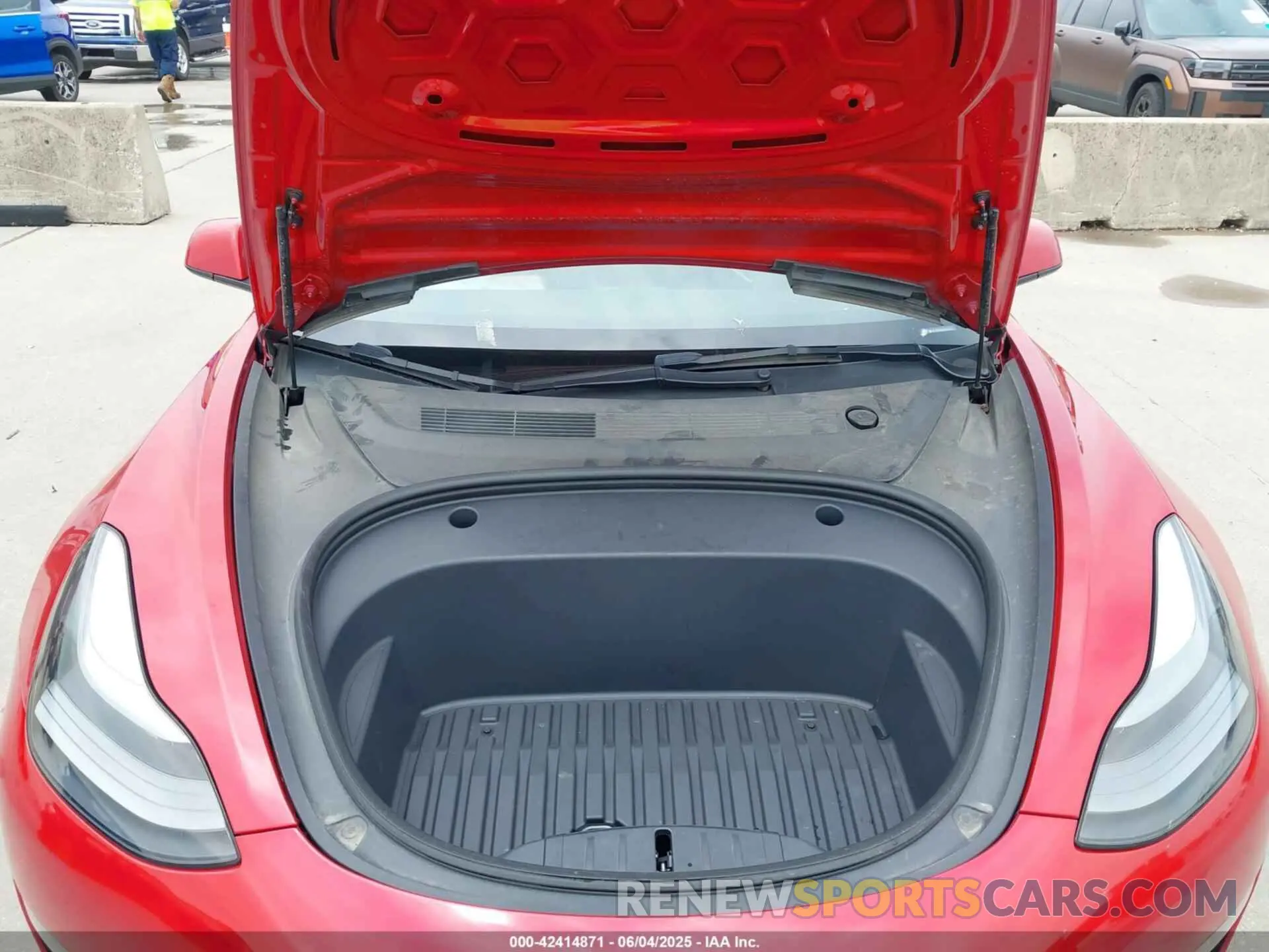 10 fotografías del automóvil dañado 5YJ3E1EB2NF267213 TESLA MODEL 3 2022