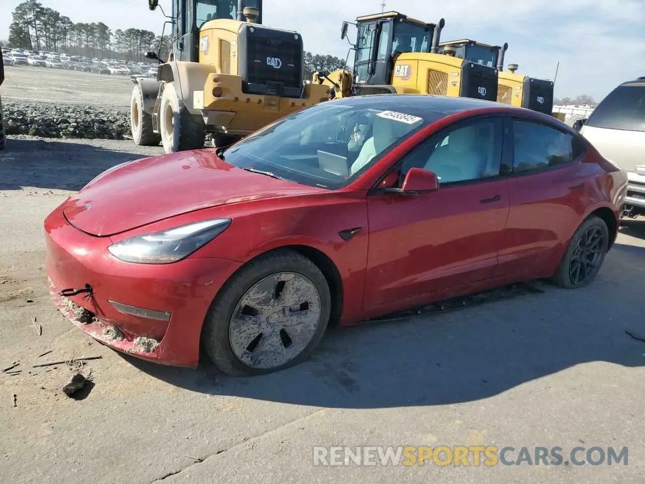 1 fotografías del automóvil dañado 5YJ3E1EB2NF270144 TESLA MODEL 3 2022