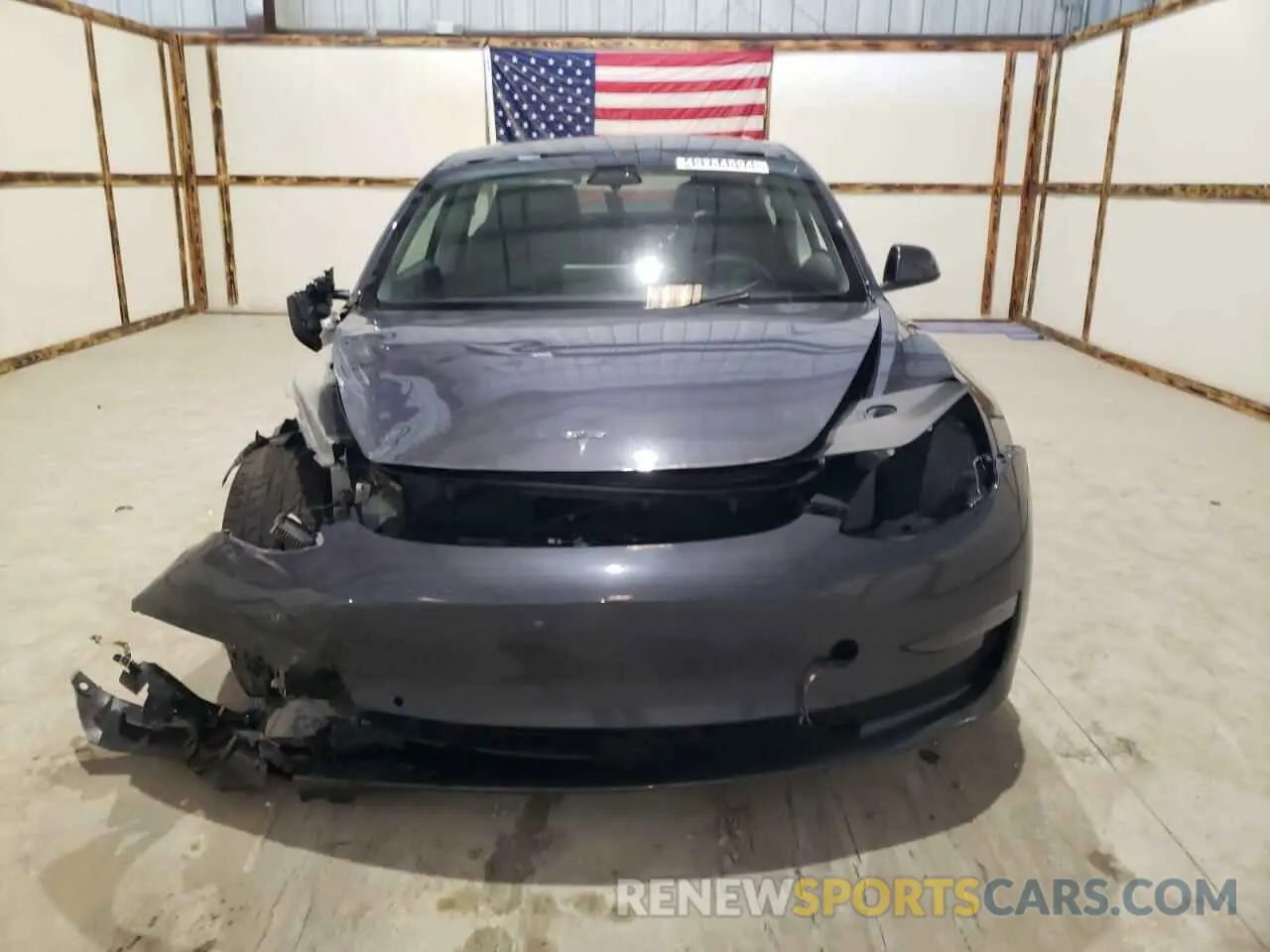 5 fotografías del automóvil dañado 5YJ3E1EB2NF286392 TESLA MODEL 3 2022