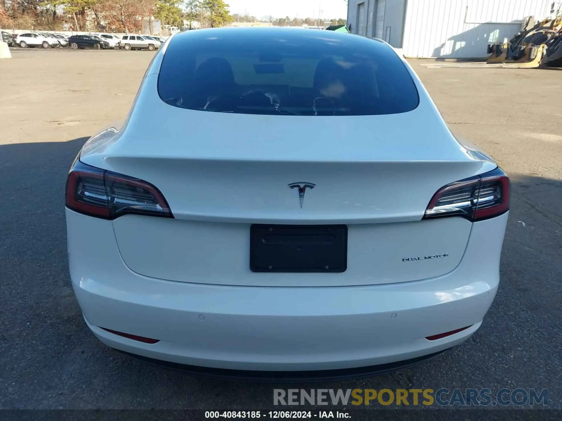 16 fotografías del automóvil dañado 5YJ3E1EB2NF287638 TESLA MODEL 3 2022