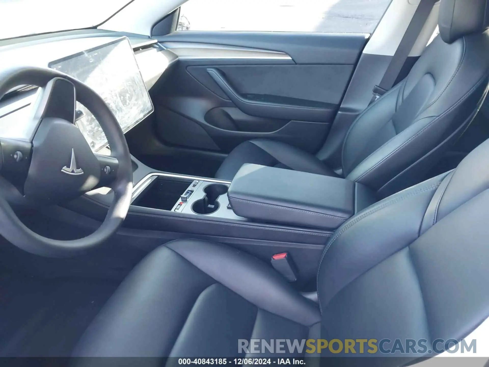 5 fotografías del automóvil dañado 5YJ3E1EB2NF287638 TESLA MODEL 3 2022