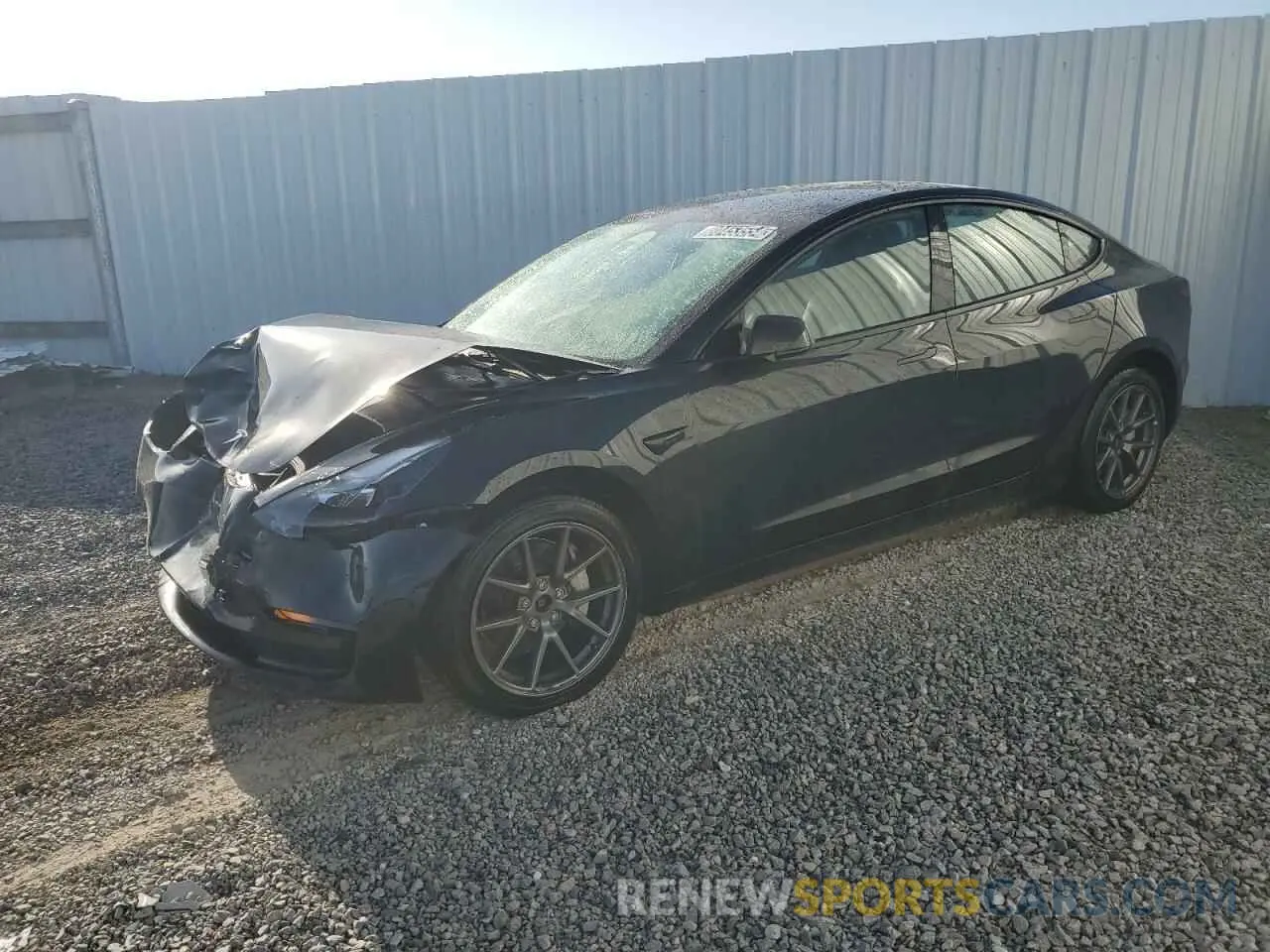 1 fotografías del automóvil dañado 5YJ3E1EB2NF288322 TESLA MODEL 3 2022