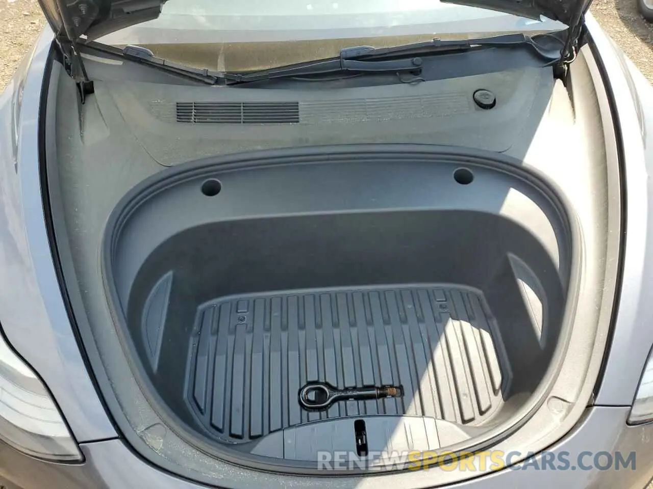 11 fotografías del automóvil dañado 5YJ3E1EB2NF289356 TESLA MODEL 3 2022