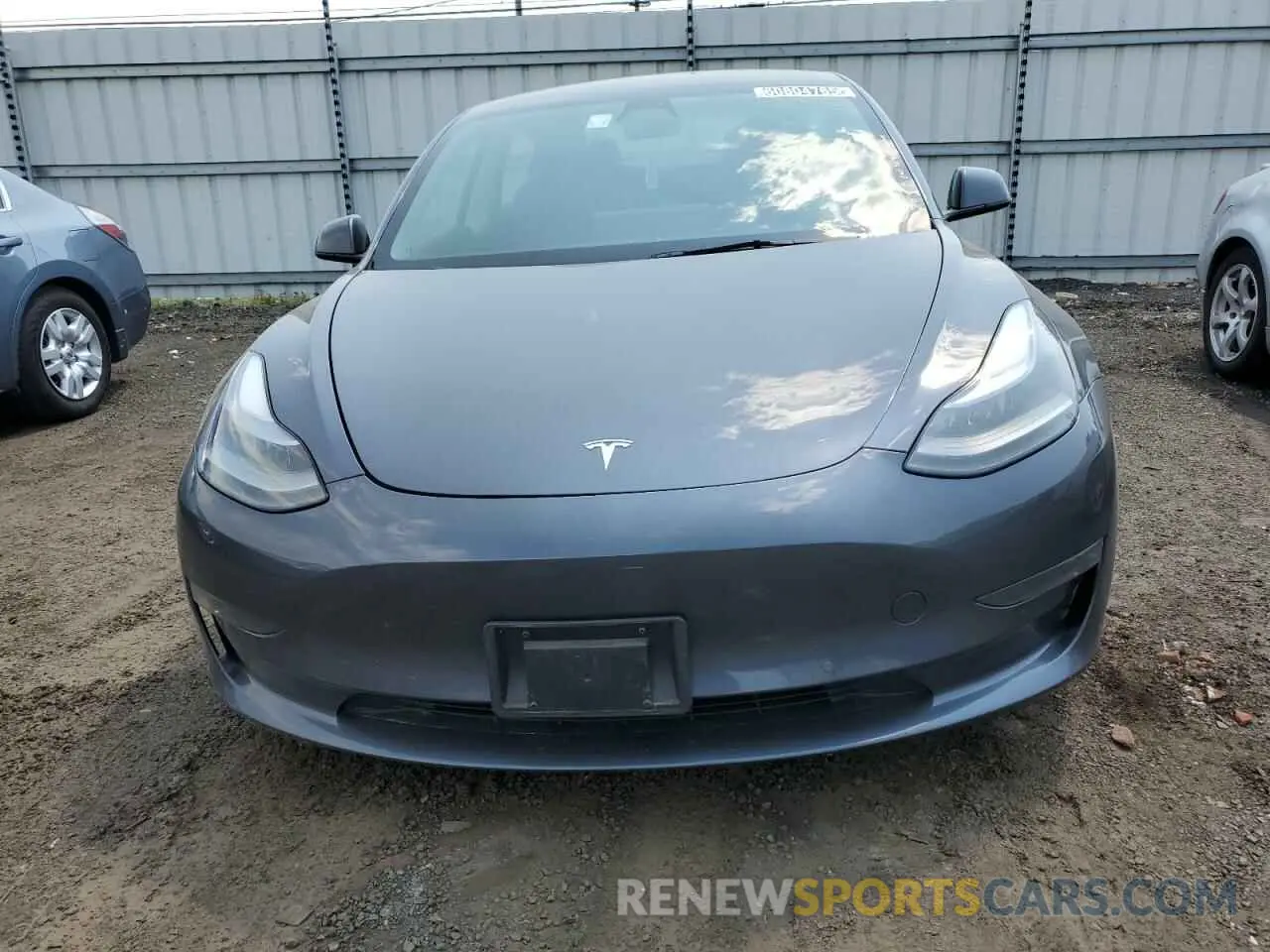 5 fotografías del automóvil dañado 5YJ3E1EB2NF289356 TESLA MODEL 3 2022