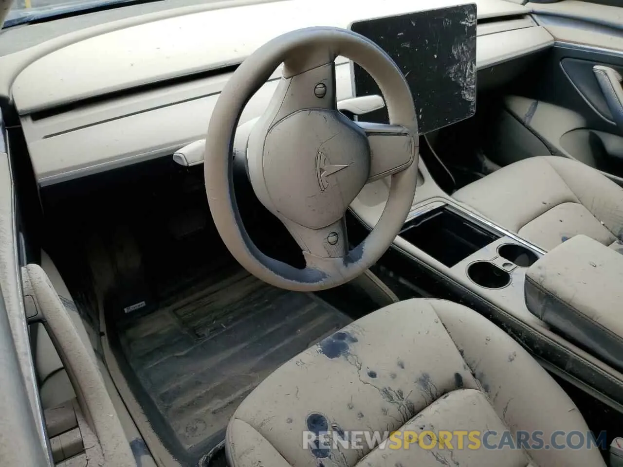 8 fotografías del automóvil dañado 5YJ3E1EB2NF335770 TESLA MODEL 3 2022