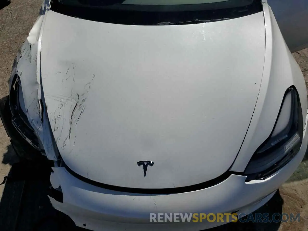11 fotografías del automóvil dañado 5YJ3E1EB2NF359955 TESLA MODEL 3 2022
