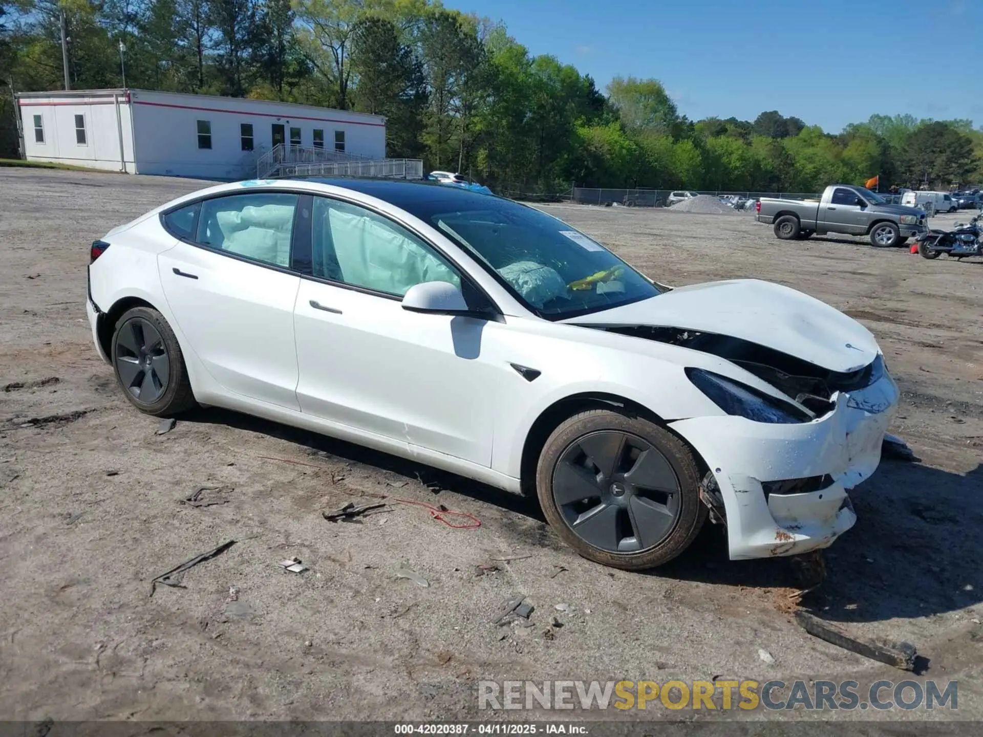 1 fotografías del automóvil dañado 5YJ3E1EB3NF105770 TESLA MODEL 3 2022