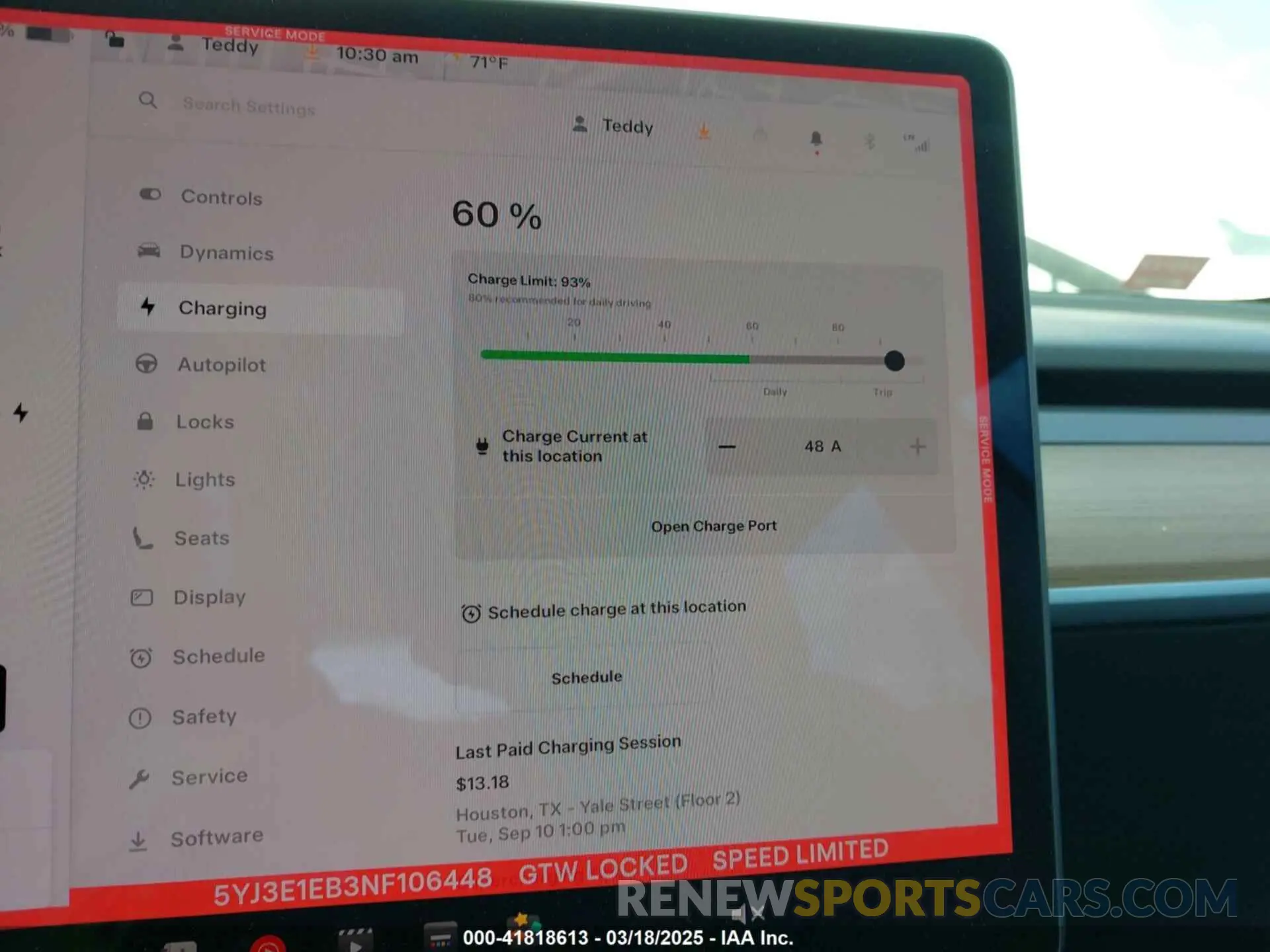 18 fotografías del automóvil dañado 5YJ3E1EB3NF106448 TESLA MODEL 3 2022