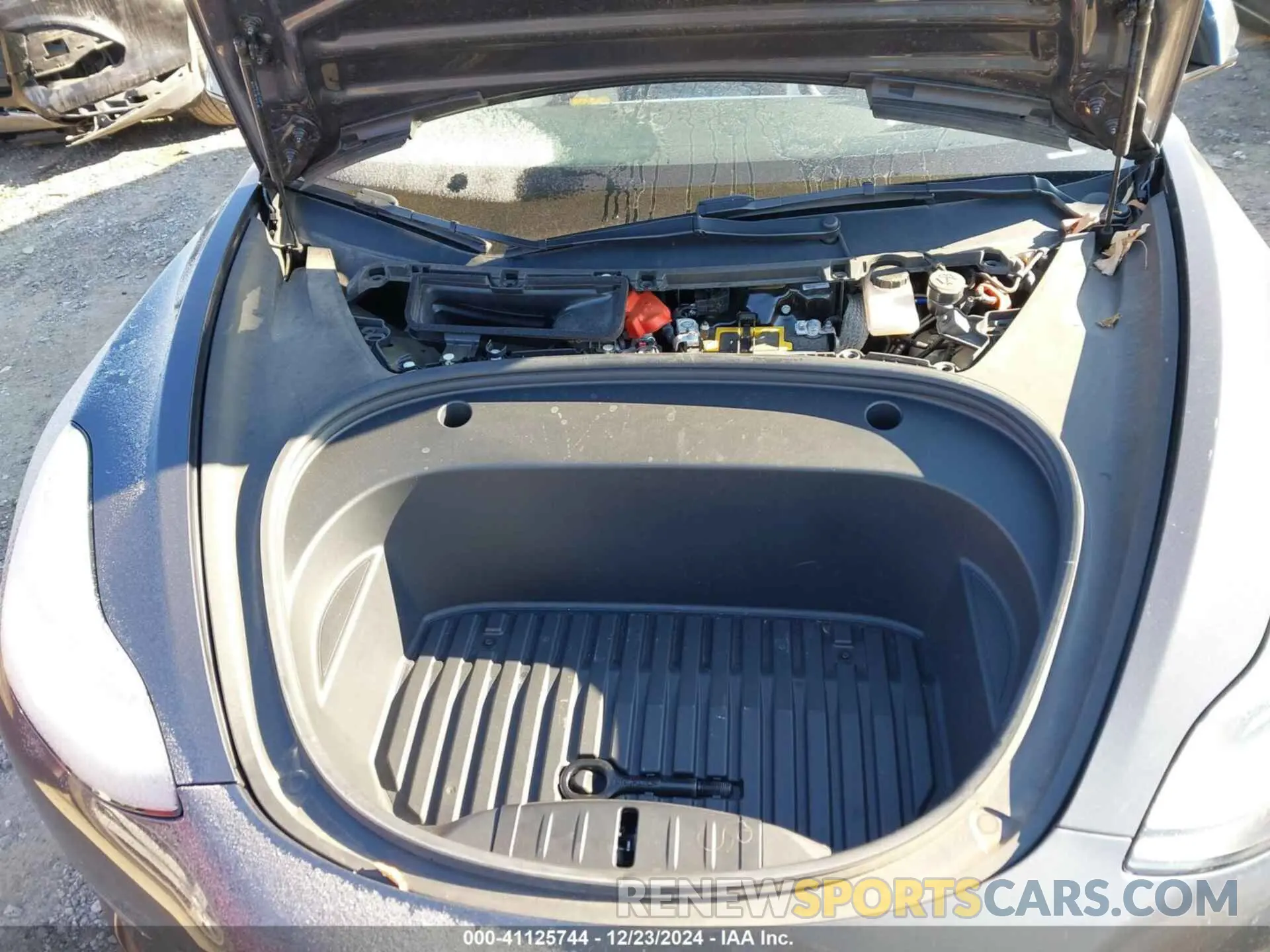 10 fotografías del automóvil dañado 5YJ3E1EB3NF138932 TESLA MODEL 3 2022