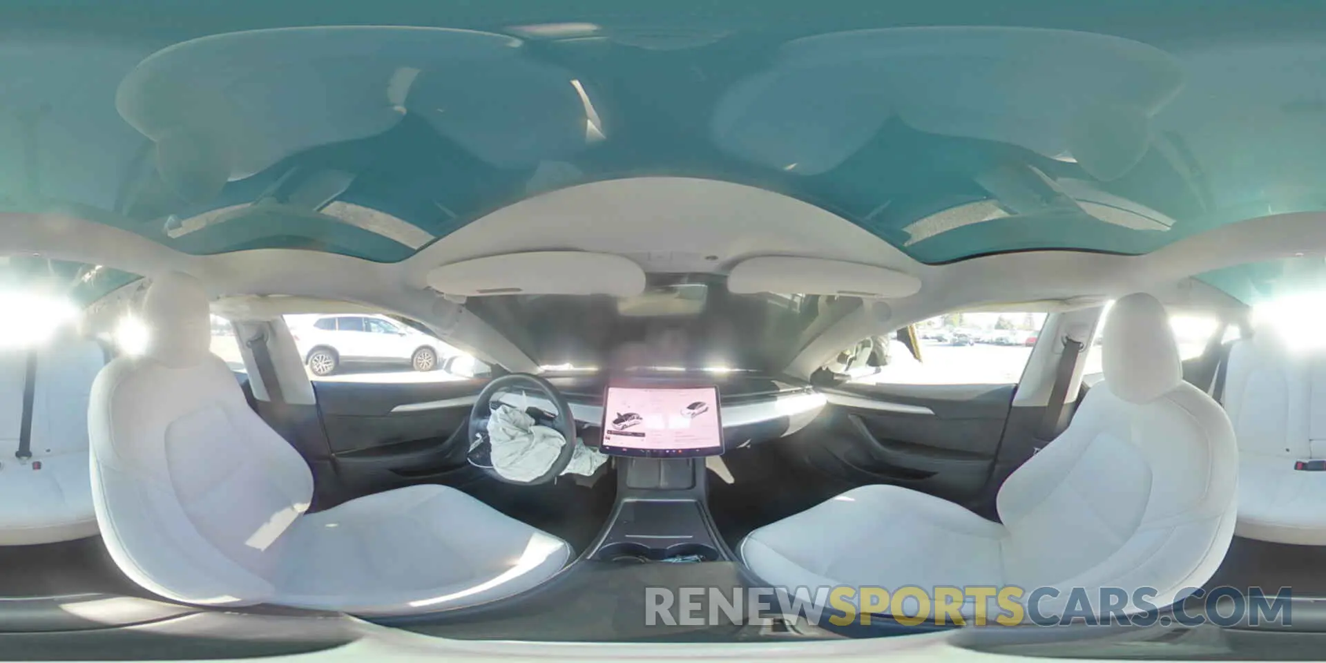 12 fotografías del automóvil dañado 5YJ3E1EB3NF152684 TESLA MODEL 3 2022