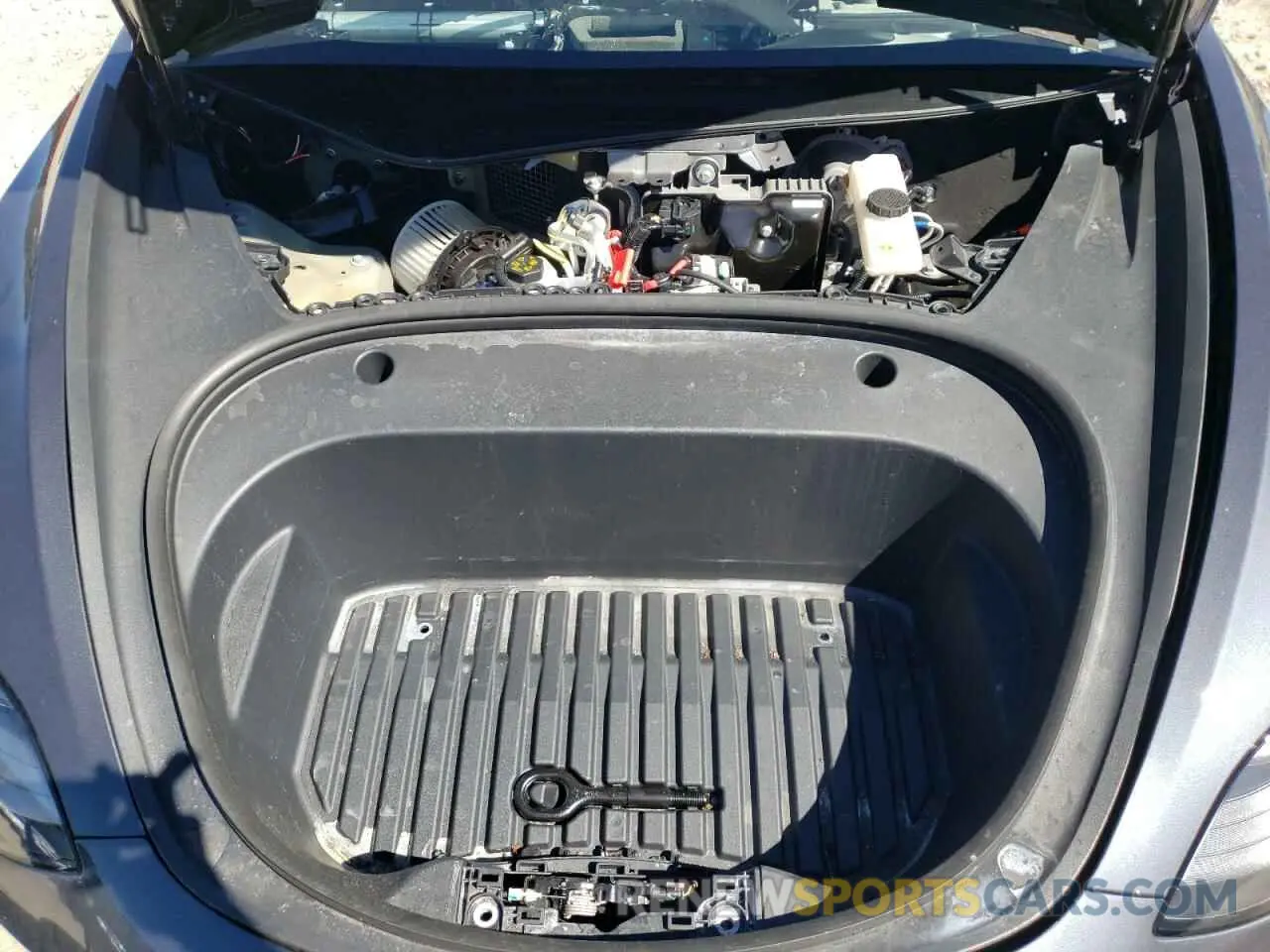 7 fotografías del automóvil dañado 5YJ3E1EB3NF164334 TESLA MODEL 3 2022