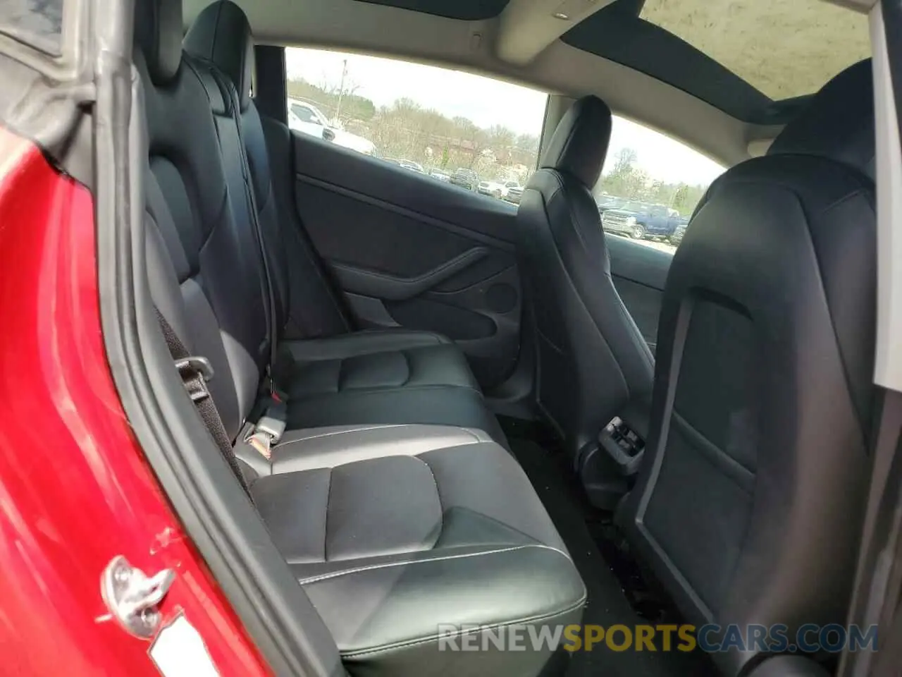 10 fotografías del automóvil dañado 5YJ3E1EB3NF180534 TESLA MODEL 3 2022