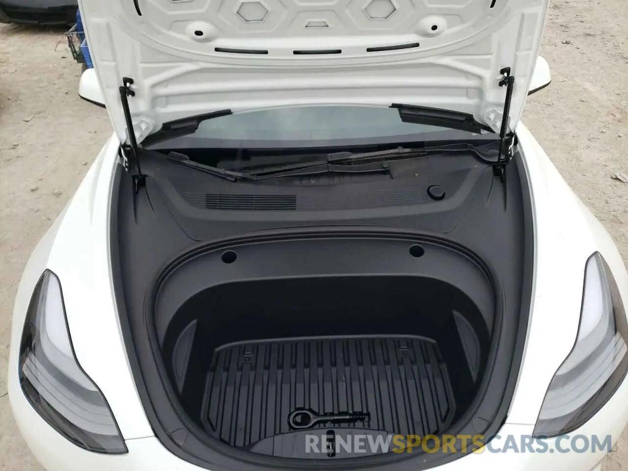 7 fotografías del automóvil dañado 5YJ3E1EB3NF181621 TESLA MODEL 3 2022