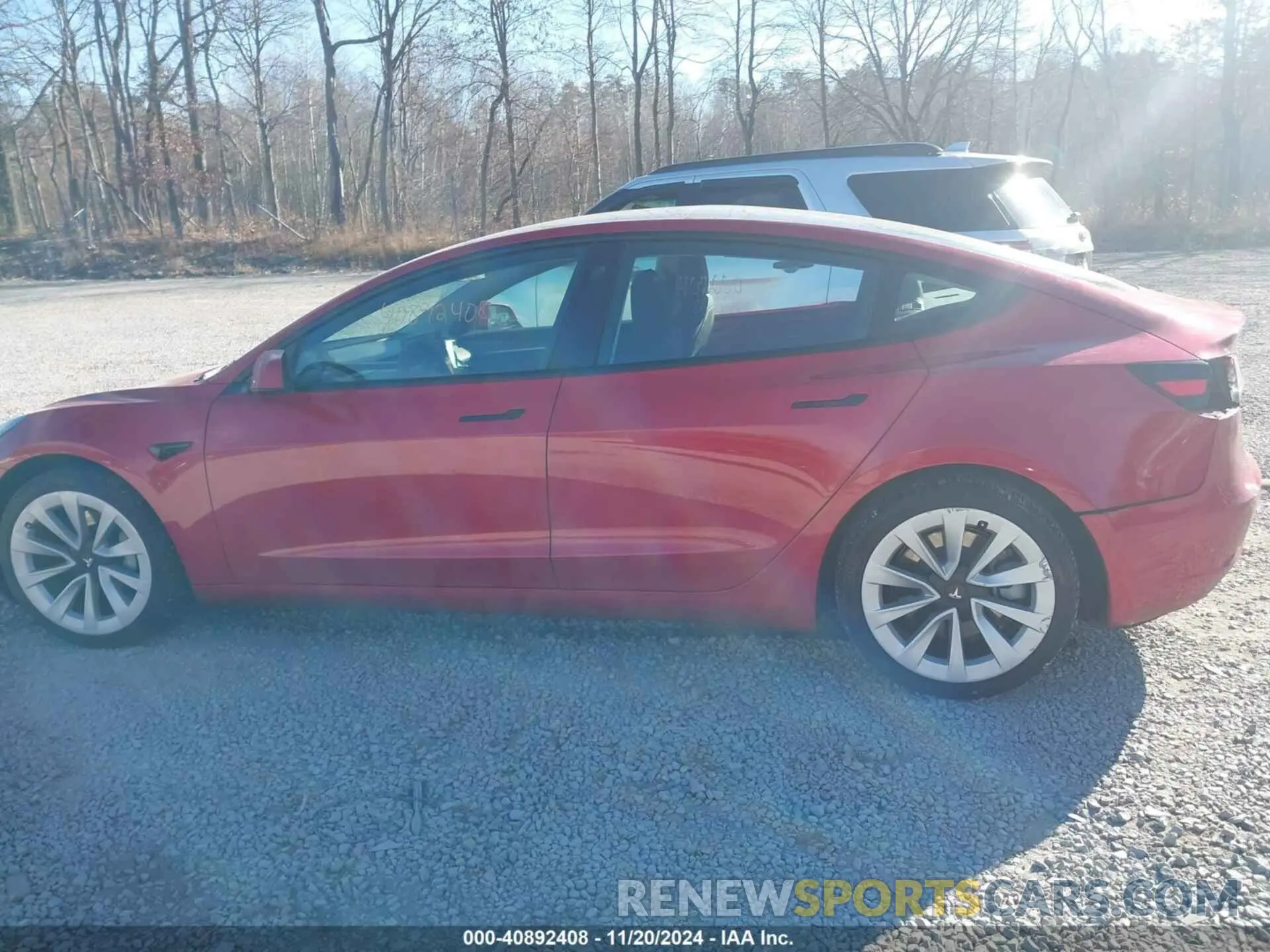 14 fotografías del automóvil dañado 5YJ3E1EB3NF187015 TESLA MODEL 3 2022