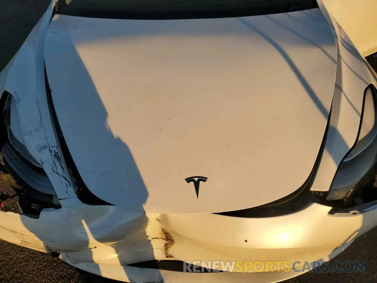 11 fotografías del automóvil dañado 5YJ3E1EB3NF238271 TESLA MODEL 3 2022