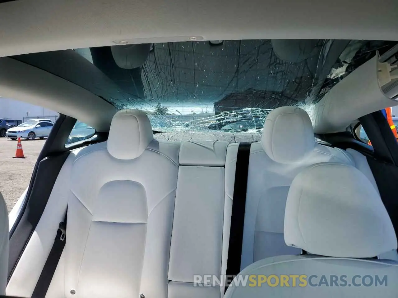 10 fotografías del automóvil dañado 5YJ3E1EB3NF249738 TESLA MODEL 3 2022
